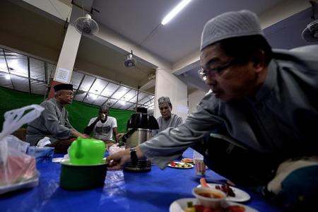 Temporary void deck prayer spaces a boon for Muslims