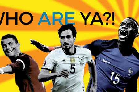 WHO ARE YA?! The New Paper's Euro 2016 Personality Quizzes