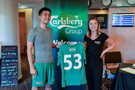 Dream comes true for Carlsberg contest winner