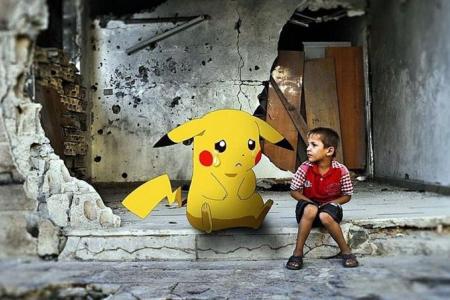 Desperate Syrian kids use Pokemon Go to cry for help