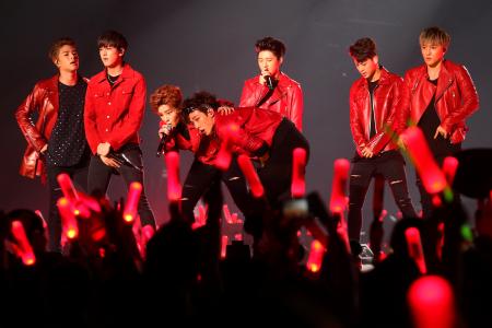 iKON delight fans at first concert in Singapore