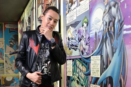 Local guitarist Alif Putra endorses DC Comics Super Heroes