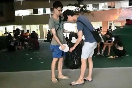 Pokefans pitch in to pick up litter in Hougang