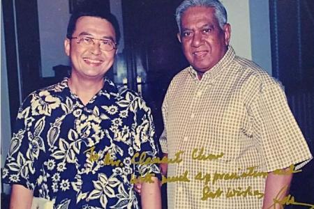 Local musician writes song to honour S R Nathan