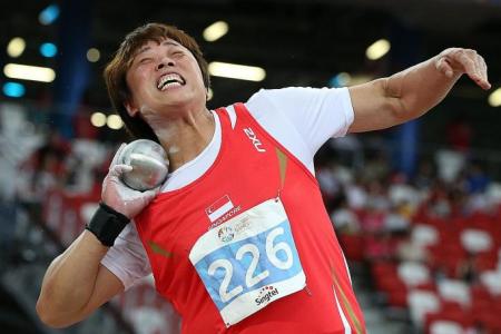 Shot put queen Zhang meets qualifying mark for SEA Games