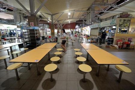 Zika turns food centres into 'ghost towns'
