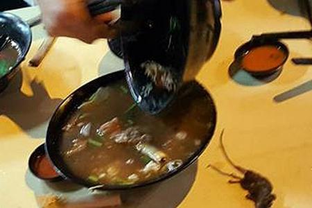 Diner claims rat found in soup, stall claims sabotage