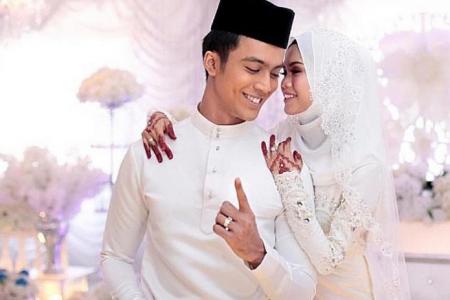 Local singer-actor Aliff Aziz gets married in Kuala Lumpur