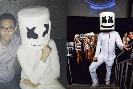Will the real DJ Marshmello please stand up?