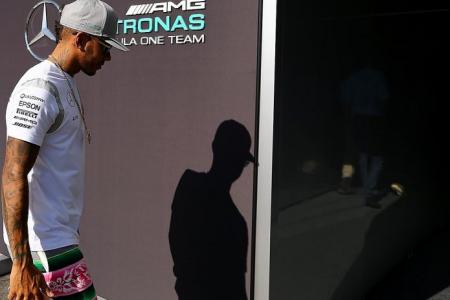 Trouble again for Hamilton, but he is unfazed