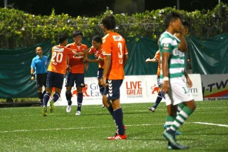 Albirex on the brink of S.League glory