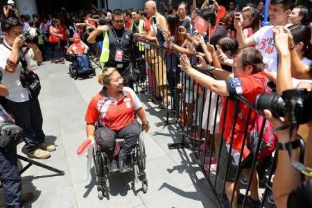 Paralympians inspire both young and old