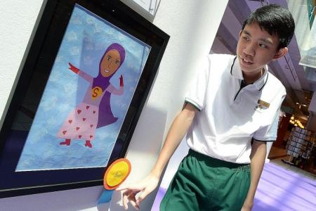 Art helps to calm these special-needs kids