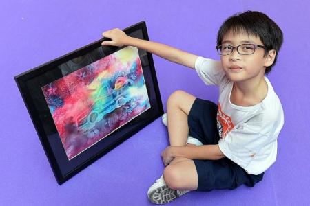 Art helps to calm these special-needs kids