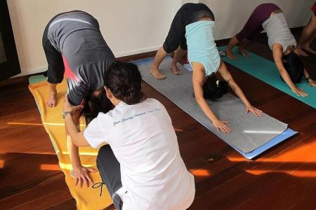 Yoga instructors: We ask before we touch