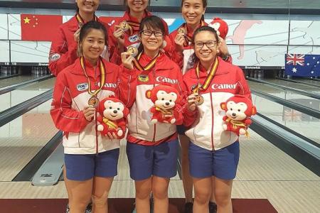Singapore bowlers win team bronze at Asian Championships