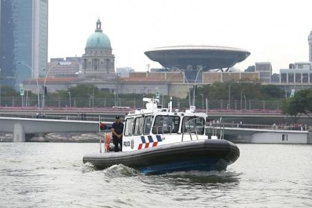 2 new police boats to patrol Marina Bay