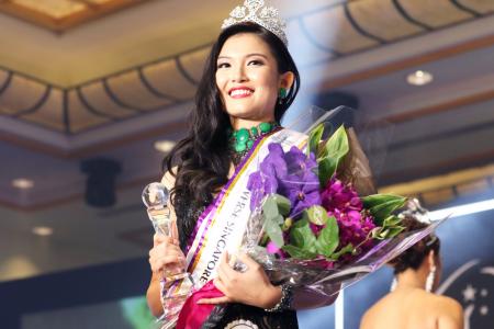 Miss Universe S'pore winner wows crowd with fearless answer
