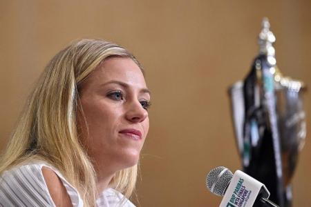 Kerber fired up for WTA Finals