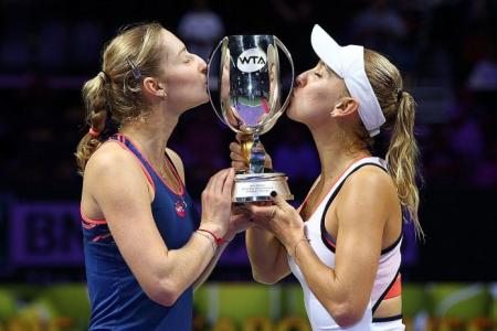 Olympic champs win doubles title
