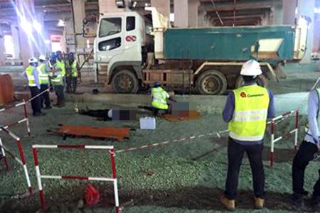 Tipper truck kills 2 construction workers at Mandai MRT site