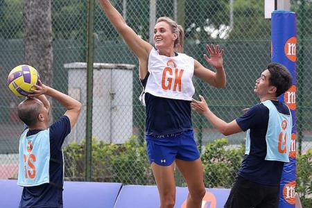De Bruin: Singapore netballers have improved