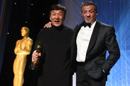 Jackie Chan gets honorary Oscar