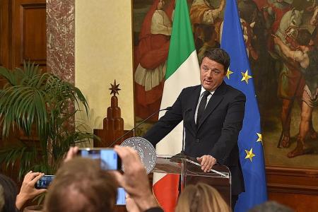 Italian PM steps down after referendum defeat