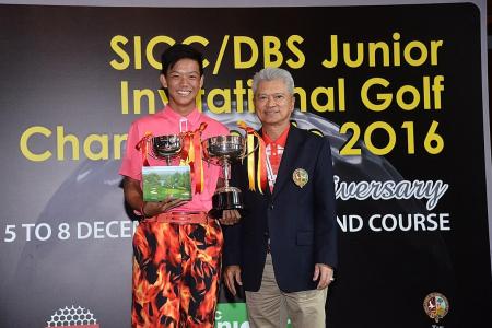 Brandon does Singapore proud at SICC junior c&#039;ship