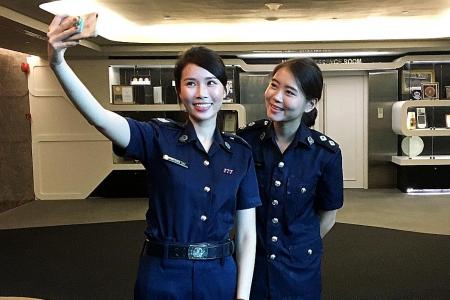 Once a victim of crime, she is now a police officer