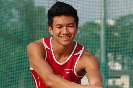 Sprinter Calvin Kang: 'The big goal is the national record'