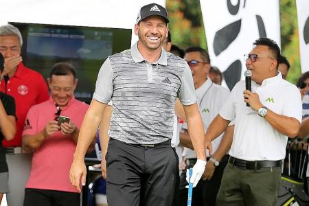 Garcia ready for S&#039;pore Open challenge