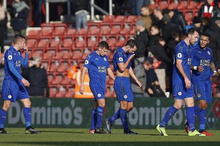 Leicester&#039;s woes continue with heavy loss