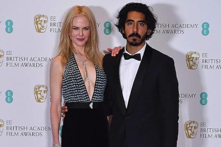 Stars twinkle on British Academy of Film &amp; TV Arts awards red carpet