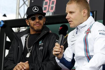 Rosberg warns Bottas about Hamilton rivalry