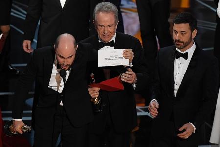 Jaw-dropping Oscar moment