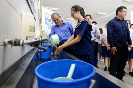 Masagos: Consumers must realise how valuable water is