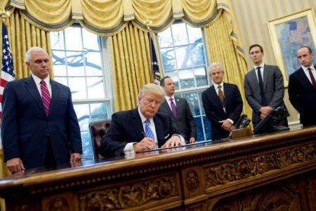 Trump to sign executive orders tackling unfair trade