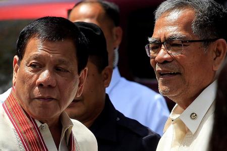 Duterte sacks his Interior Minister