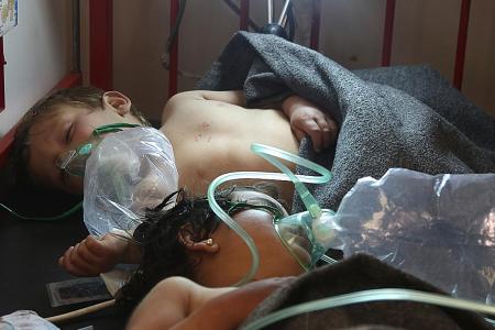 Syria gas attack a &#039;war crime&#039;