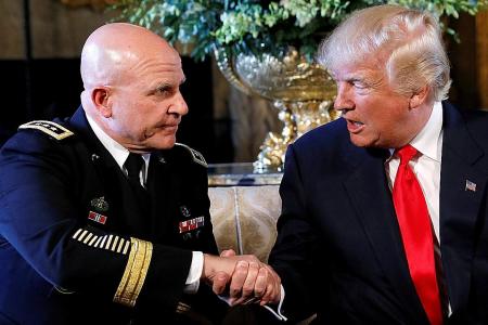 Trump delivers McMaster stroke for US security