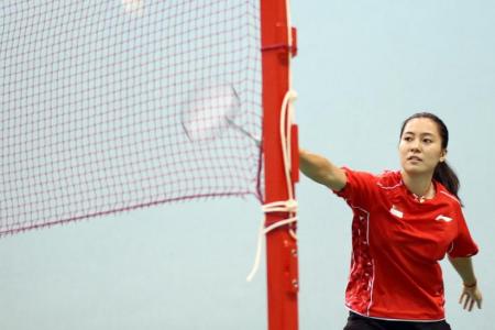 Liang, along with top names, out of OUE Open