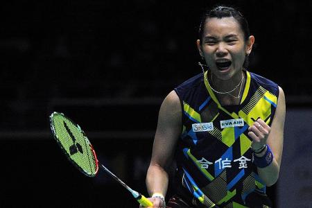 Unstoppable Tai clinches OUE SIngapore Open 