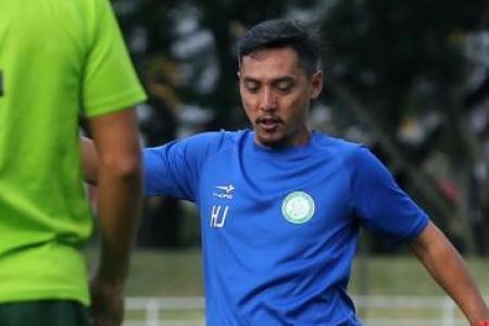 Eagles coach Hasrin wary of DPMM backlash, demands full focus