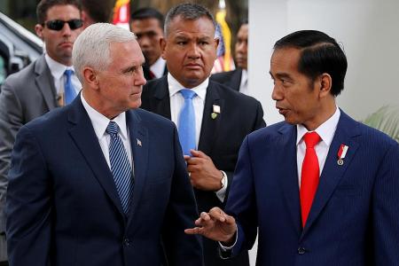 Pence praises Indonesia&#039;s moderate form of Islam