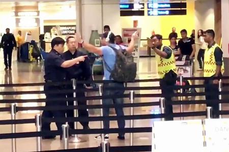 Traveller arrested at Changi Airport for using abusive language against police officers