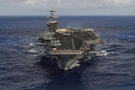 North Korea says it&#039;s ready to sink US aircraft carrier