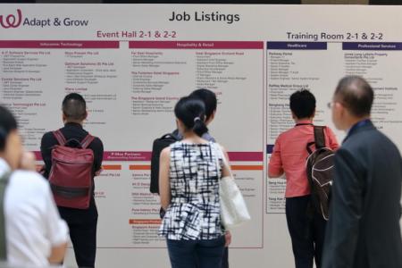 Unemployment rate for locals held steady in Q1