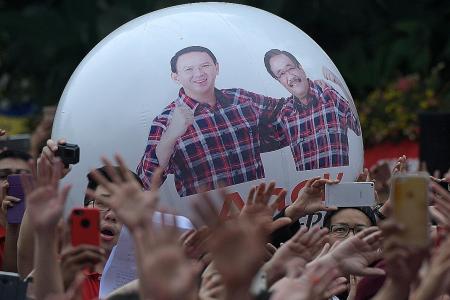 Supporters rally for Ahok; he says &#039;fight not over yet&#039;