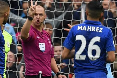 Guardiola praises 'brave' referee for disallowing Mahrez's penalty